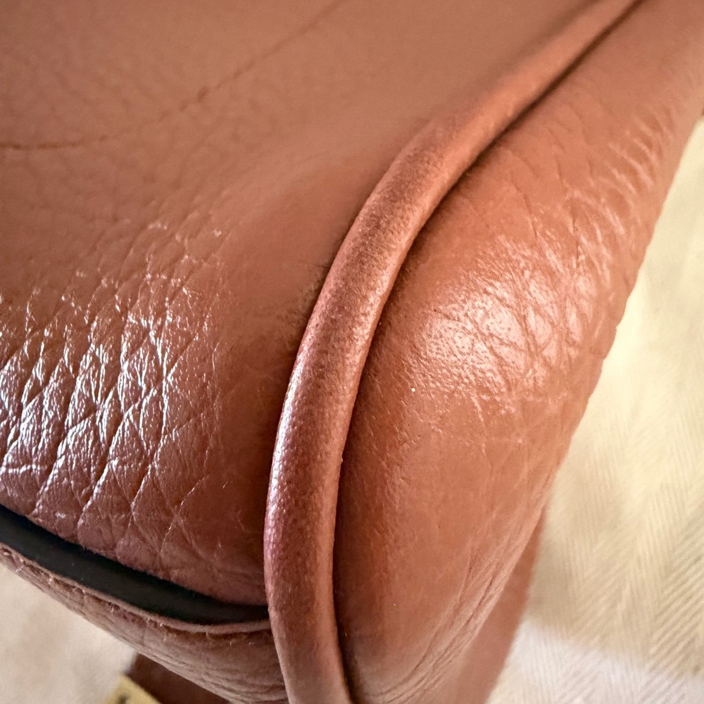 Mulberry Braided-Handle Mini Satchel in Chestnut - Picture 10 of 16